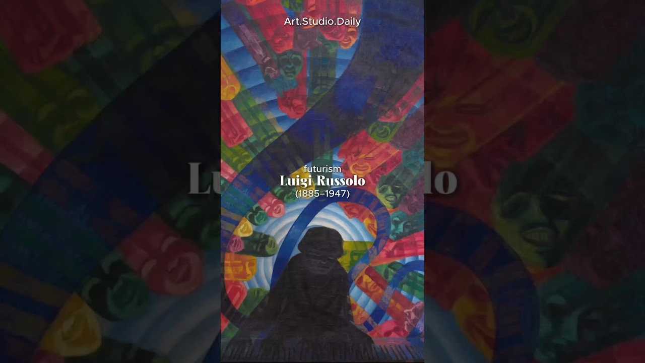 Luigi Russolo (1885&ndash;1947), Futurism, Italy #luigirussolo  #futurism  #soundart  #ItalianModernism