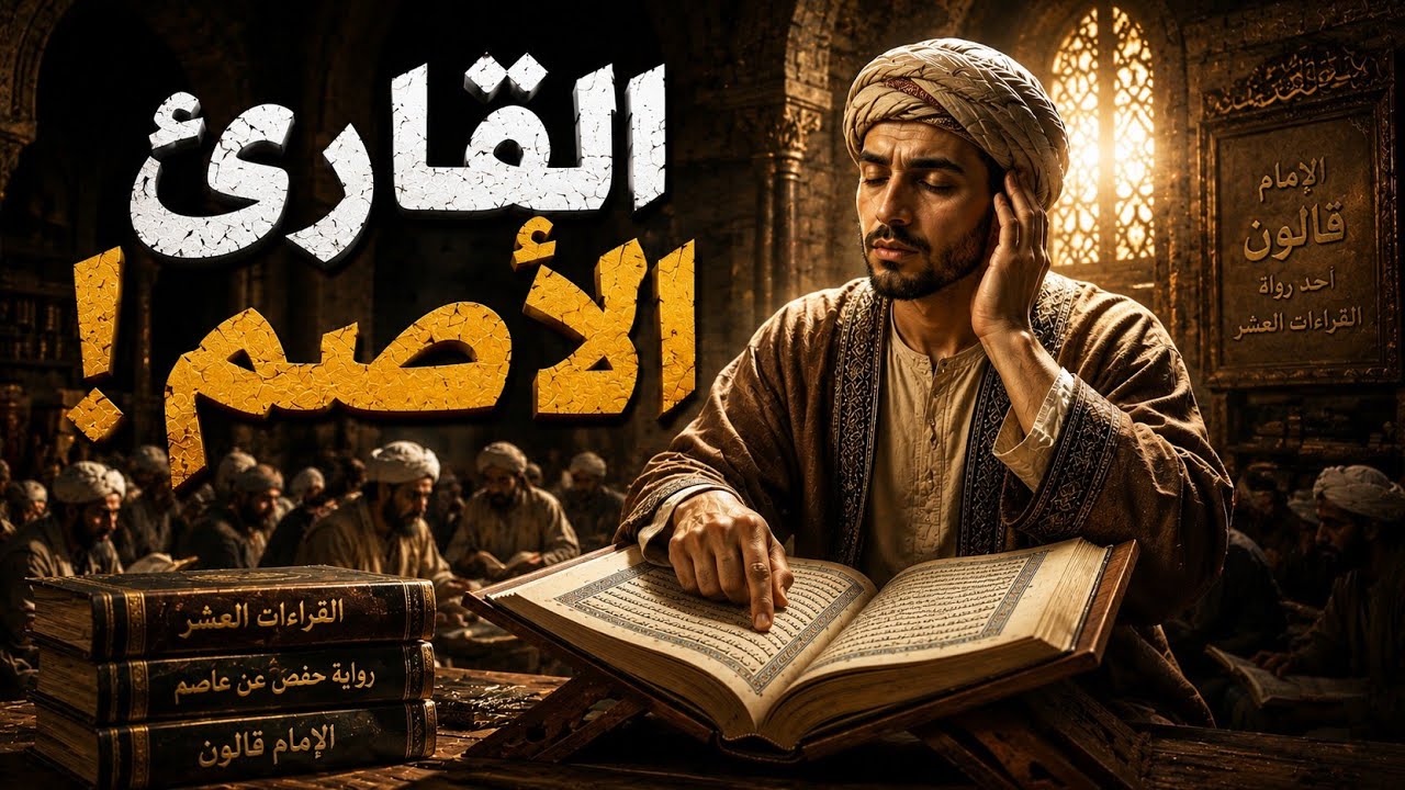 قصة الإمام قالون الكاملة | الرجل الذي لم يسمع فسمعه الله| رواية قالون عن نافع من المدينة إلى الأندلس