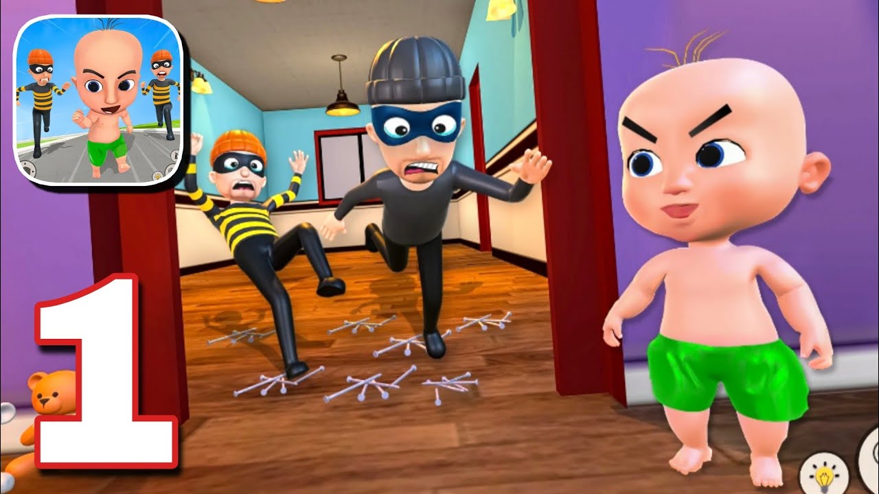 Scary Robber In Naughty Baby Simulator 3D Gameplay Walkthrough Part 1 || Game Preview