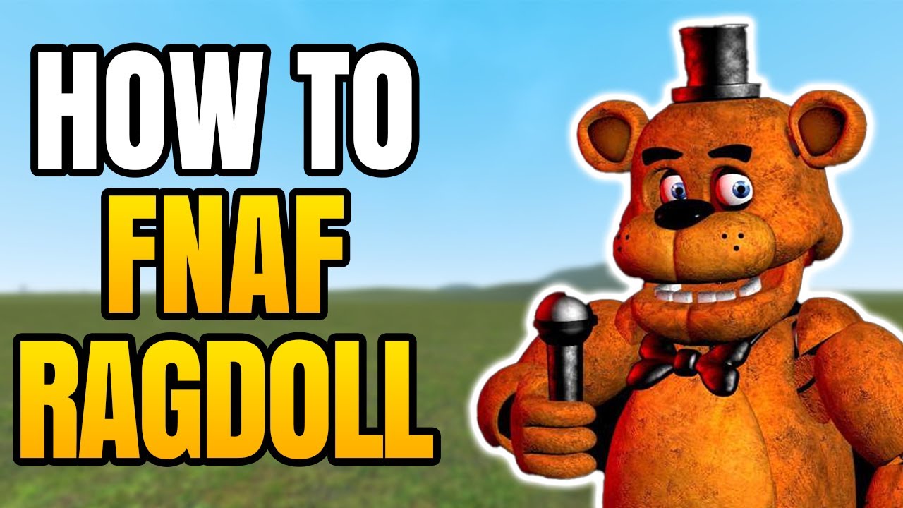 GMod – Как получить рэгдоллов и NPC из FNAF | Быстрая установка модов для Five Nights at Freddy’s...