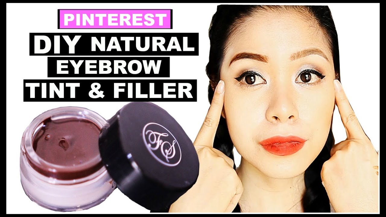 Pinterest DIY Natural Eyebrow Tint & Filler -Does It Work? Beautyklove