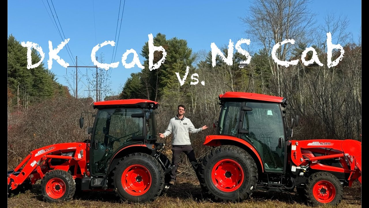 Какой трактор купить? Kioti DKSE cab или NS Cab? DK4220SE против NS4710