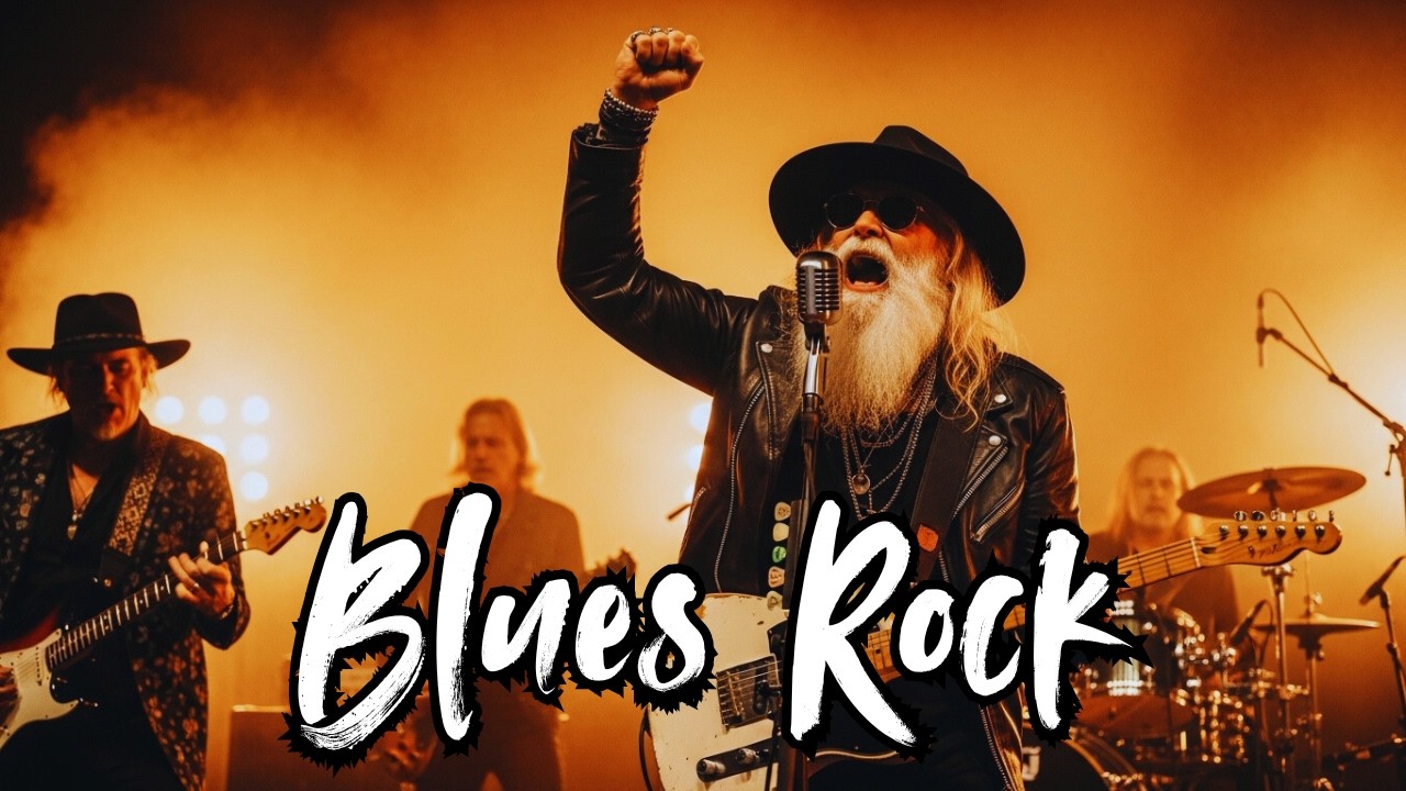 SRV, Gary Moore, ZZ Top, Jimi Hendrix, Eric Clapton 🔥 Classic Blues Rock Riffs & Vocals