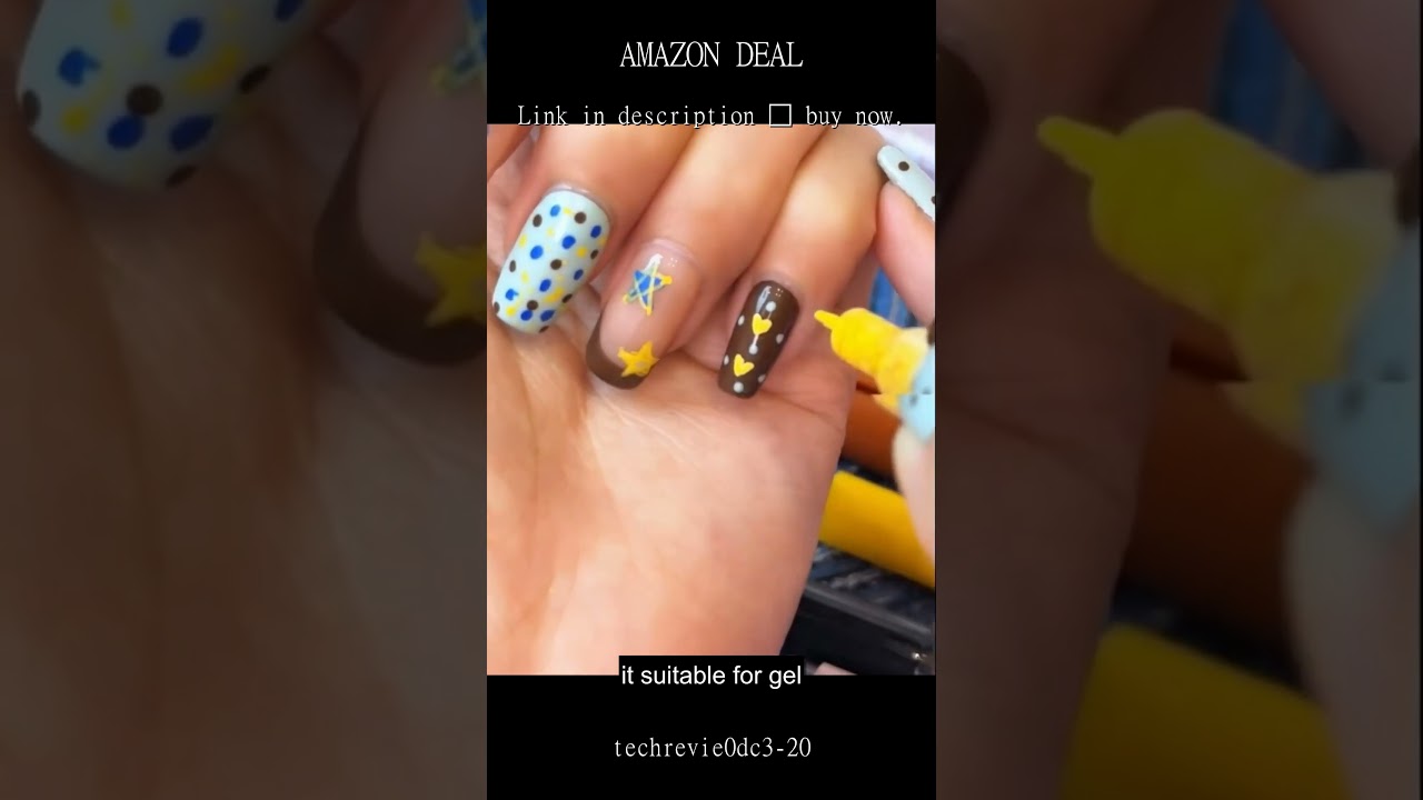 Create Fun Nail Art with 12 Color Quick Dry Nail Pens Perfect for Kids and Beginners