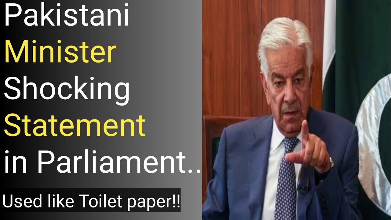 Pakistani Minister Shocking Statement in Parliament 