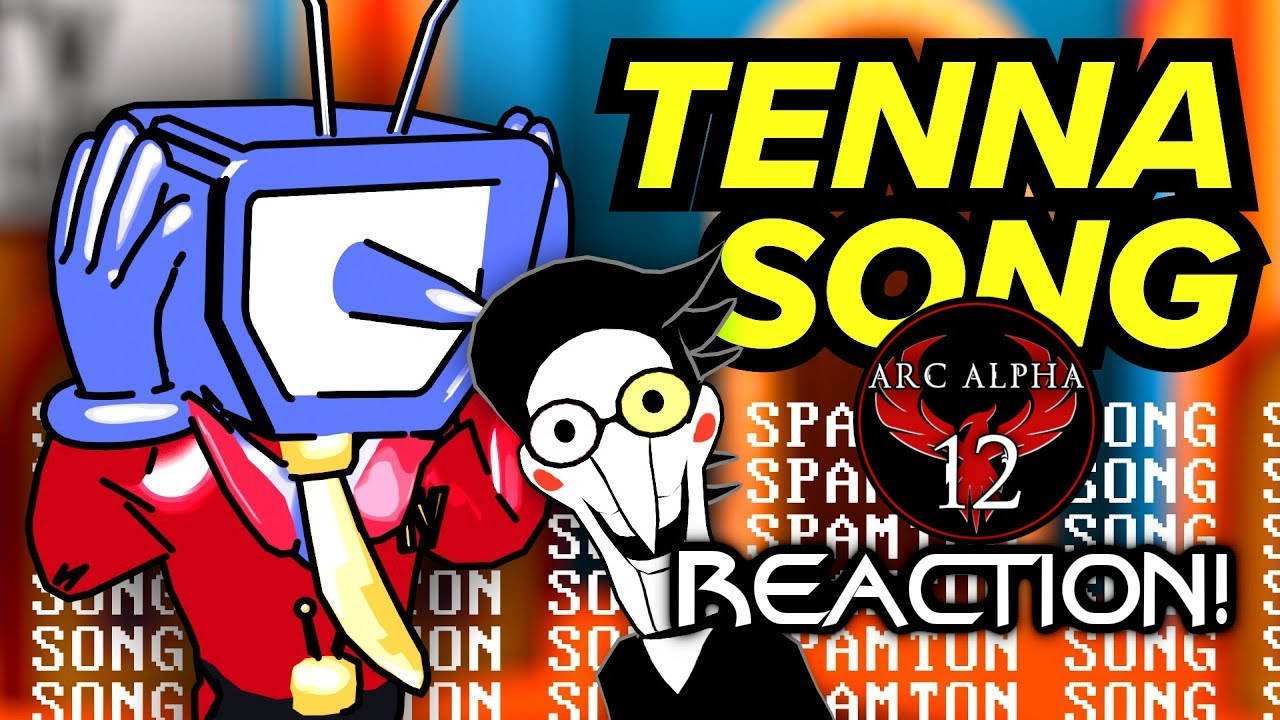 РЕАКЦИЯ: DELTARUNE TENNA / SPAMTON RAP с @TheStupendium | «We'll Be Right Back» (ЛИРИЧЕСКОЕ ВИДЕО)