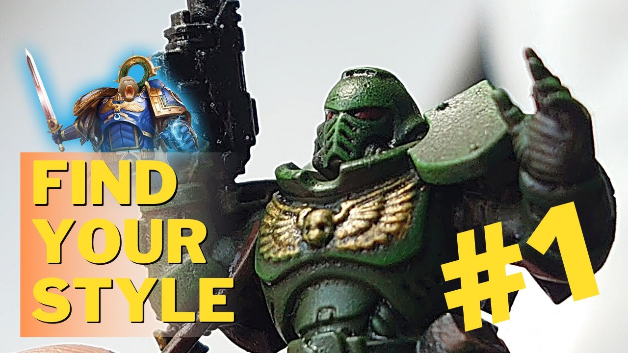 How to Find Your Style When Painting 40k Miniatures | Paint With Me
