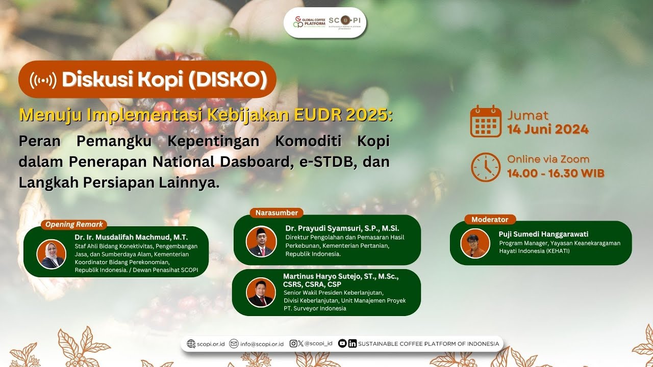 DISKO: Menuju Implementasi Kebijakan EUDR 2025