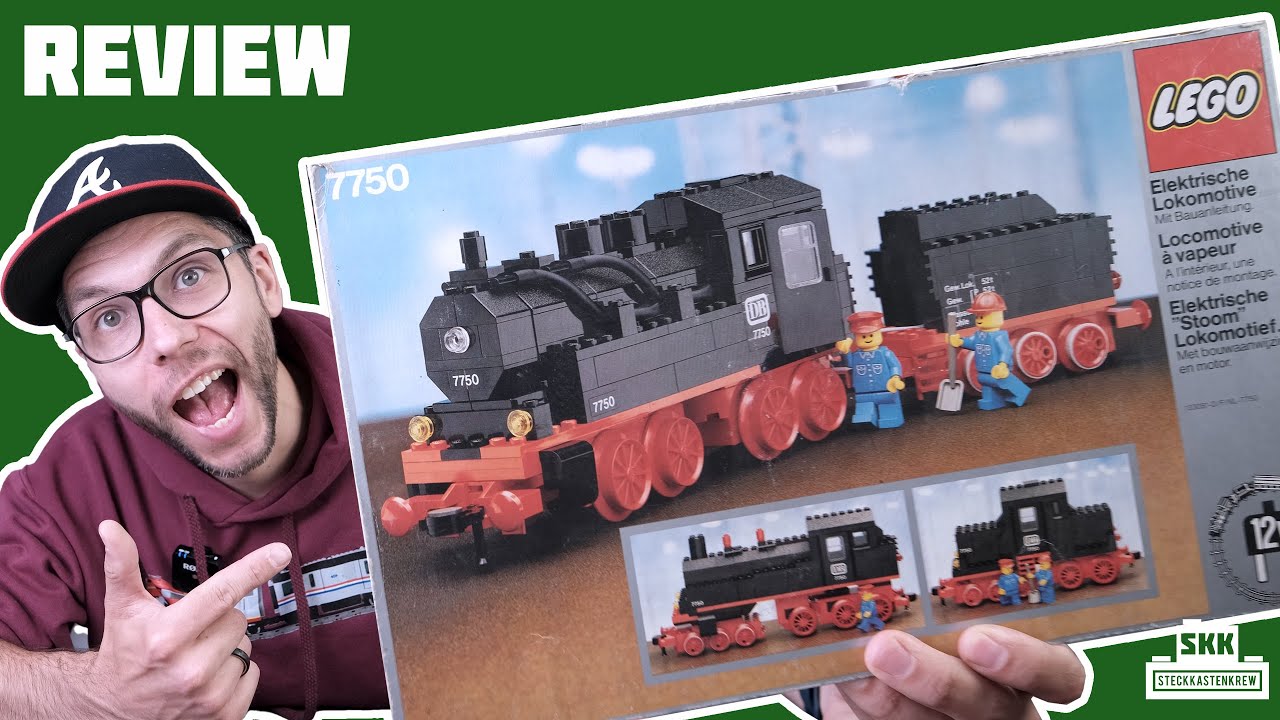 9.999 Euro NEU? Die schönste Lok der 12V-Ära ist böse TEUER: LEGO® 7750 Lokomotive von 1980 [Review]