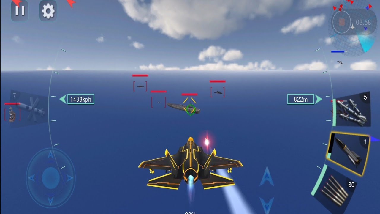SKY FIGHTERS GAMEPLAY - Chapter 8 Light-35 longplay!!!