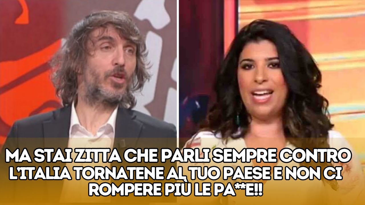 CRUCIANI ESPLODE CONTRO KARIMA MOUAL LA UMILIA E CONQUISTA GLI APPLAUSI DEL PUBBLICO