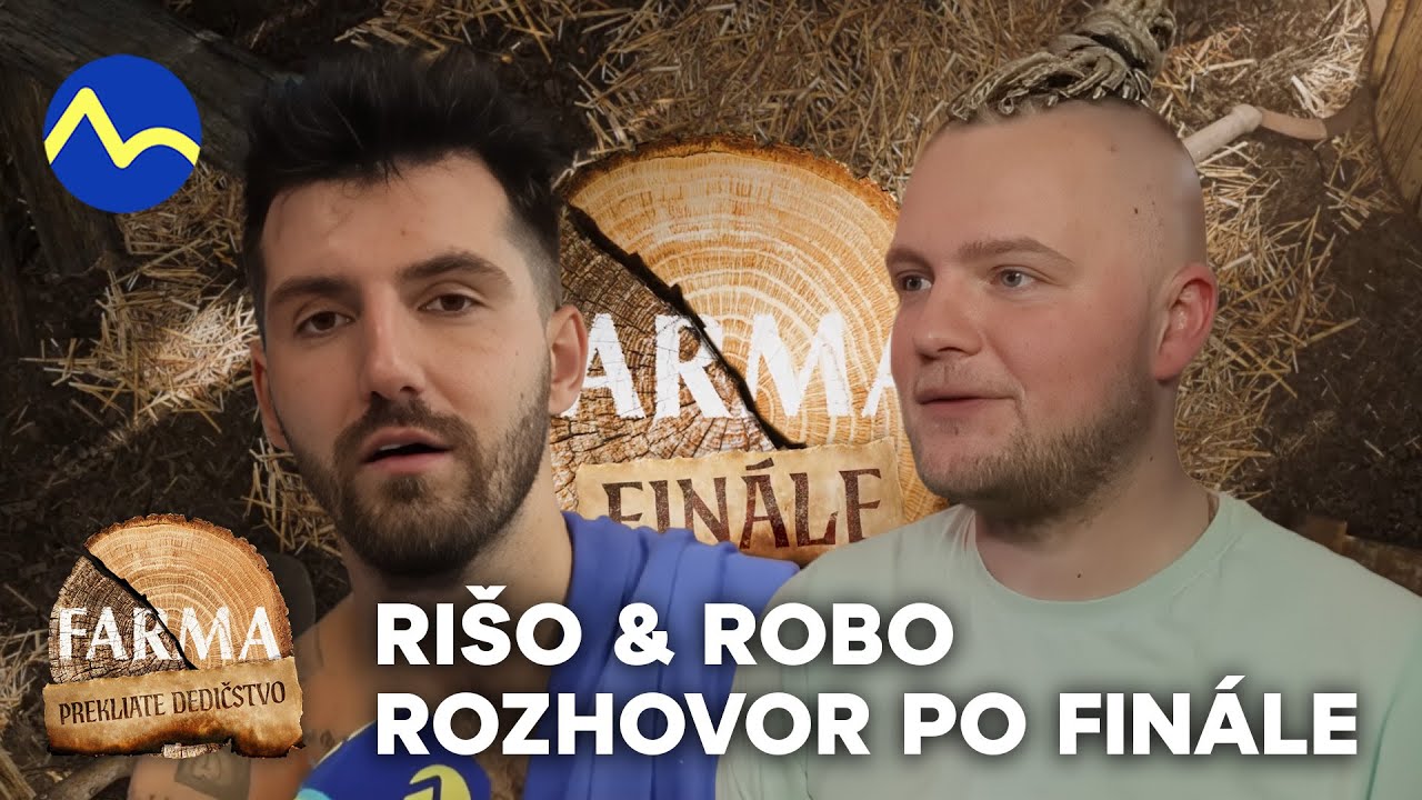 Rozhovor Riša a Roba tesne po finále  | FARMA 17