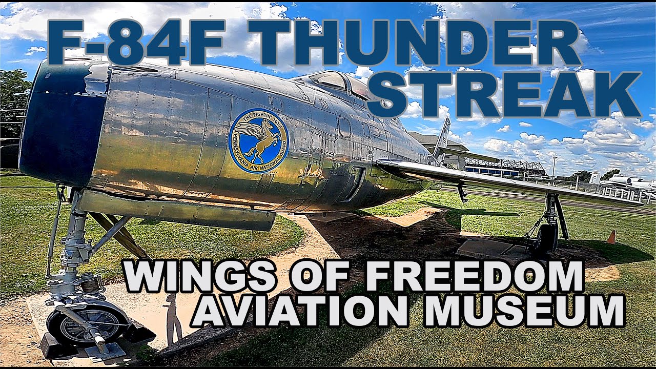 REPUBLIC F-84 THUNDERSTREAK | at Wings of Freedom Aviation Museum, Willow Grove, Pa.