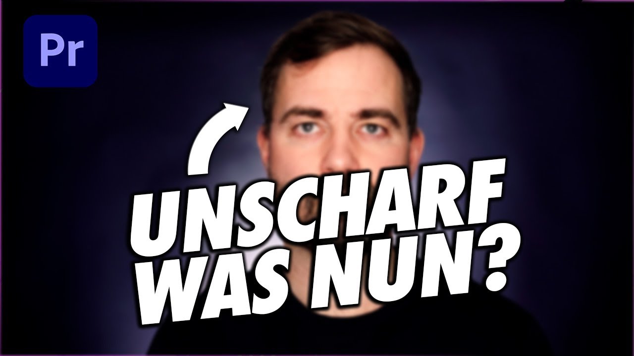 Videoaufnahmen nachschärfen in Premiere Pro. Ist noch was zu retten?
