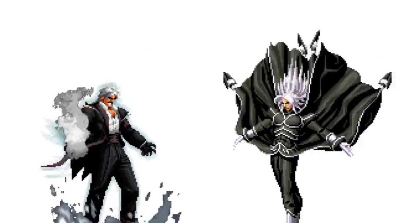[KOF Mugen] Dark God Rugal VS Nests Boss Team