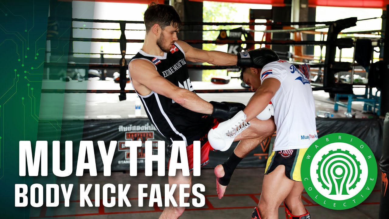Muay Thai Training - Aggressive Body Kicks to Open Up Opponents with Niclas Larsen & Panicos Yusuf