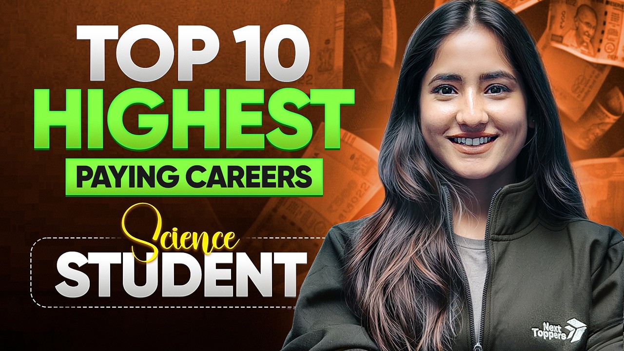 Top 10 Highest Paying Career Options & High Salary Courses For Science Students | Tapur Ma'am