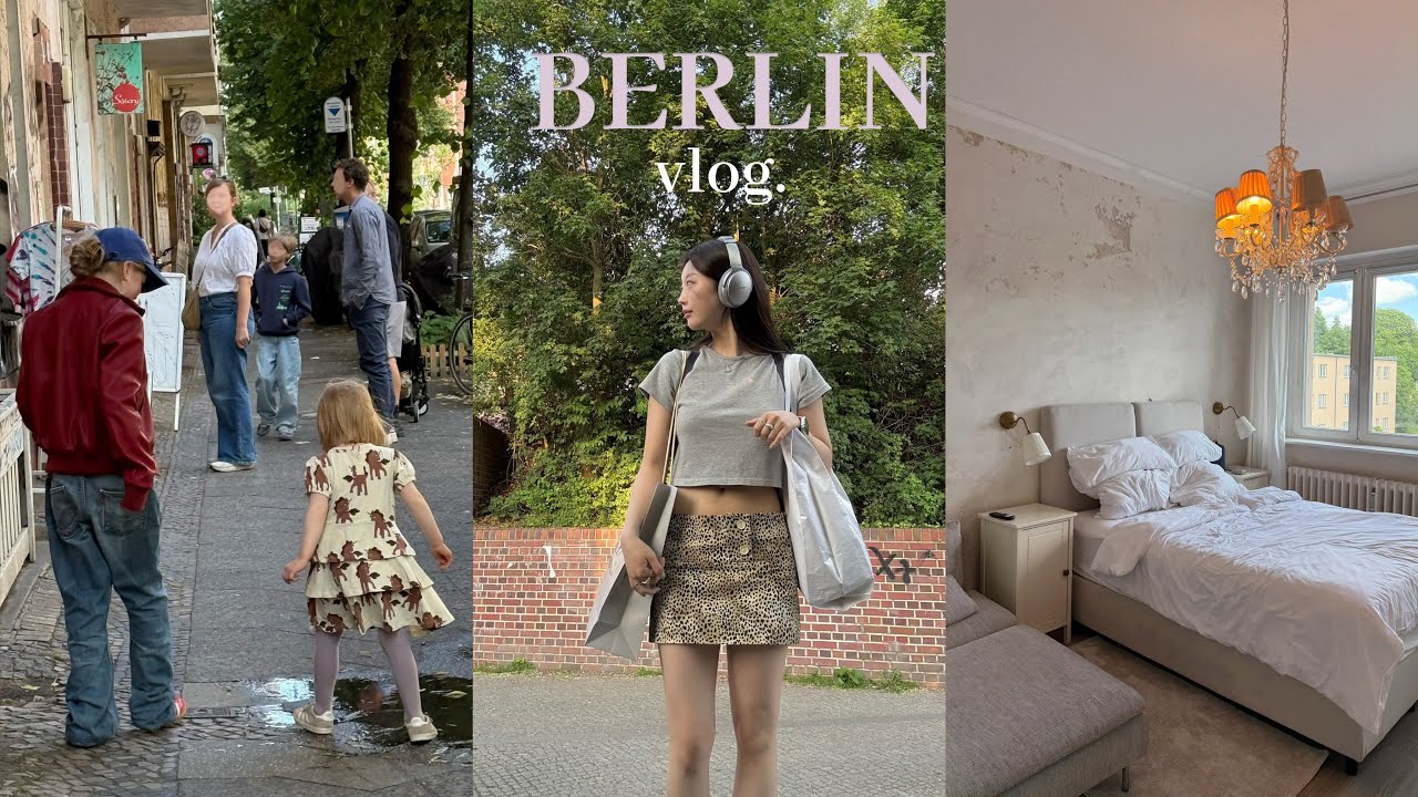혼자 떠난 베를린, 한 달 살기 | Real Berlin Life 🍀
