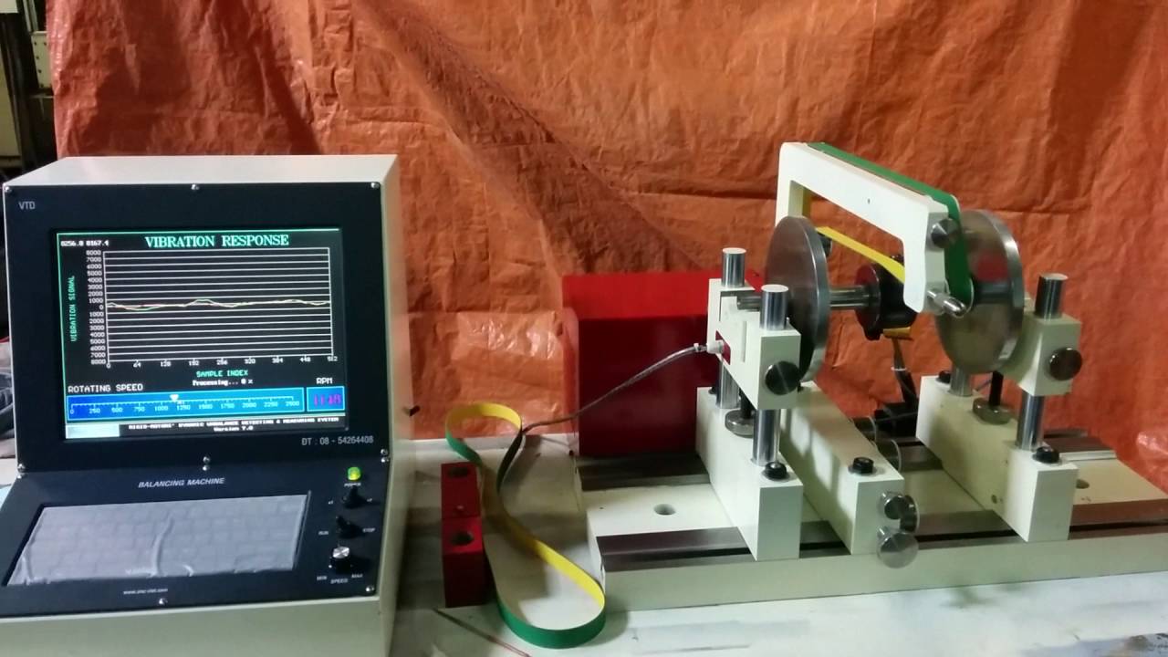 Sử dụng m&aacute;y C&acirc;n bằng động made in VIỆT NAM