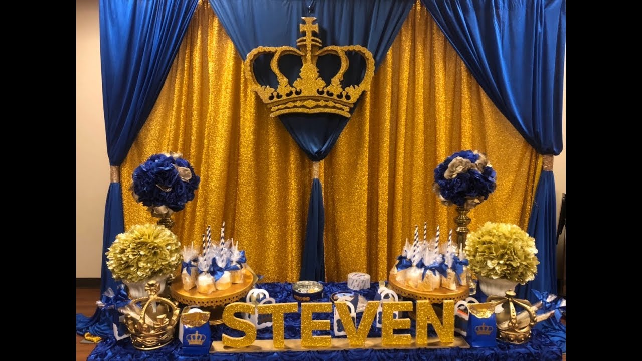 King crown decorations ideas