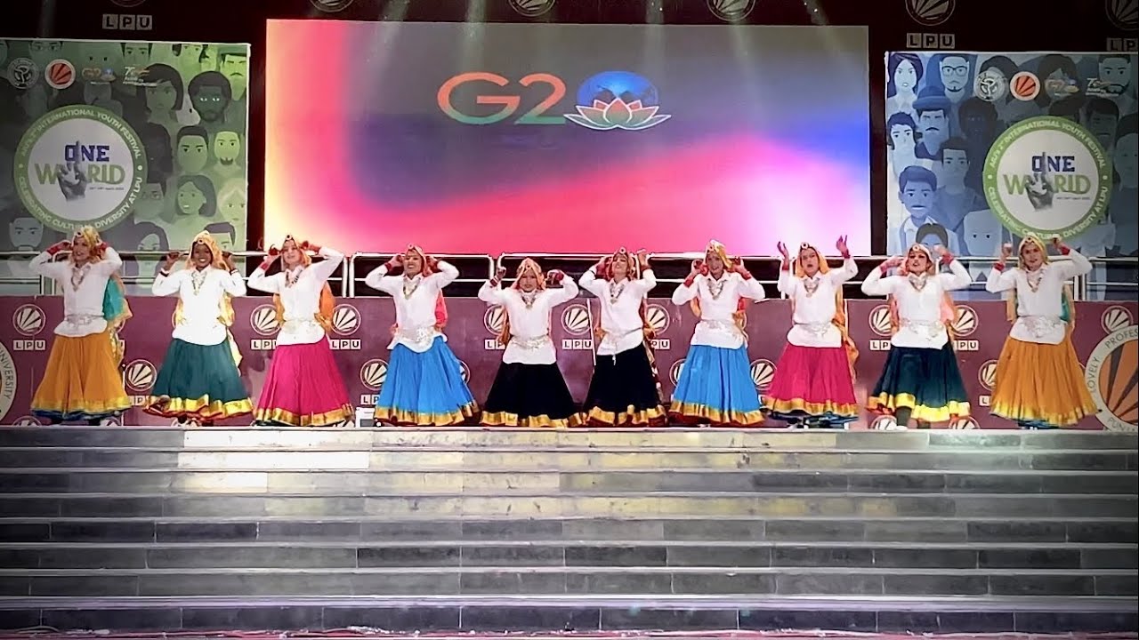 International level Folk dance by IC college Girls Rohtak ,Haryana |
