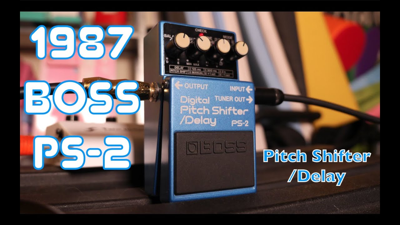 Vintage Boss Pedal Collection: Boss PS-2 Pitch Shifter / Delay