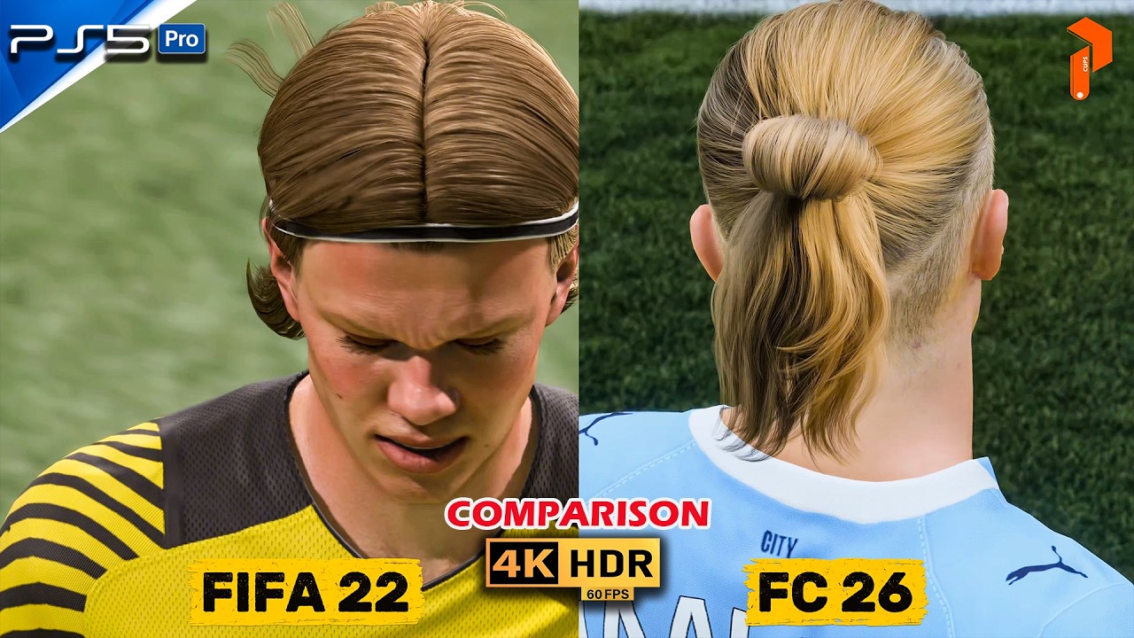 FIFA 22 vs FC 26 – Which Looks Better on PS5? #fc26 #fifa22 #fifa #comparison #viral #fyp