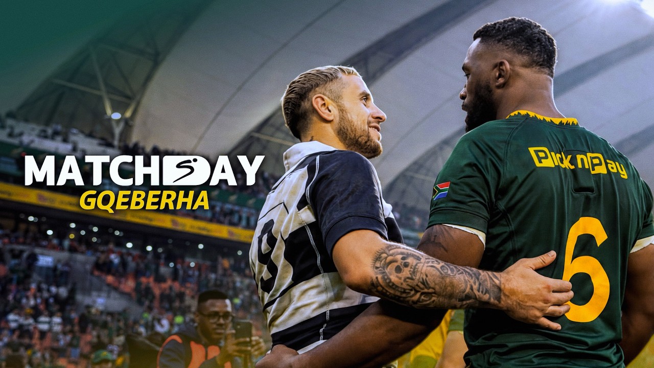 MATCHDAY 🇿🇦🎇🇿🇼 | SPRINGBOKS VS BARBARIANS | SOUTH AFRICA 'A