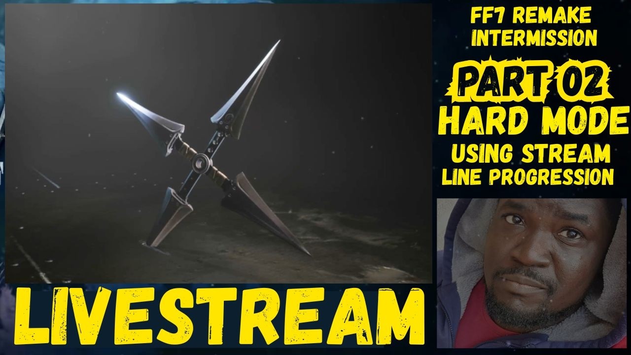 Final Fantasy 7 Remake (INTERMISSION) Hard Mode with Game breaking Updates Part 02 #ff7remake