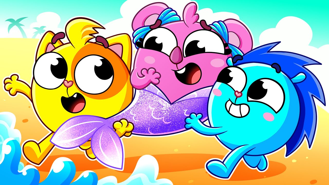 🧜&zwj;♀️✨ Magic Mermaid Adventure! 🌊✨Funny Kids Songs 😻🐨🐰🦁 And Nursery Rhymes by Baby Zoo