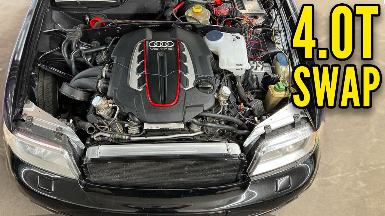 Он установил двигатели V8 и V10 с двойным турбонаддувом на Audi S4!
