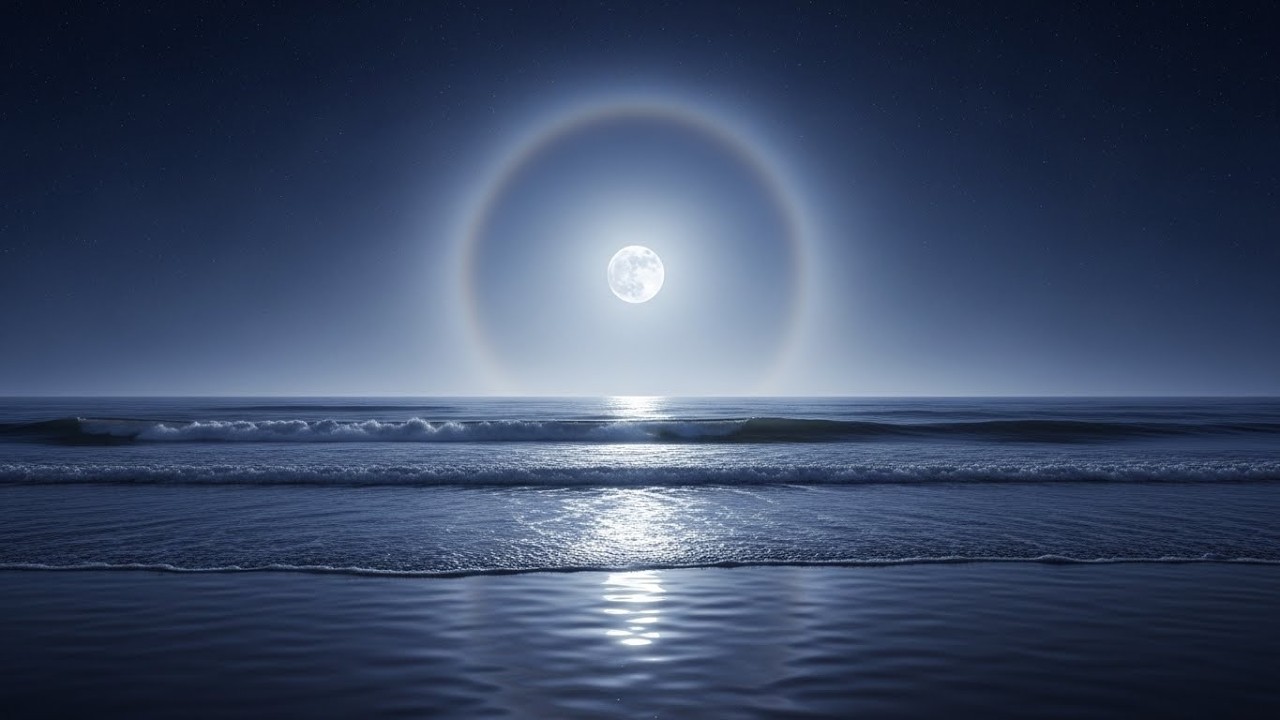 🌊 VERY NATURALY  OCEAN WAVES for Deep Sleep & Insomnia Relief 🌊 Night Beach Ambience (LIVE)