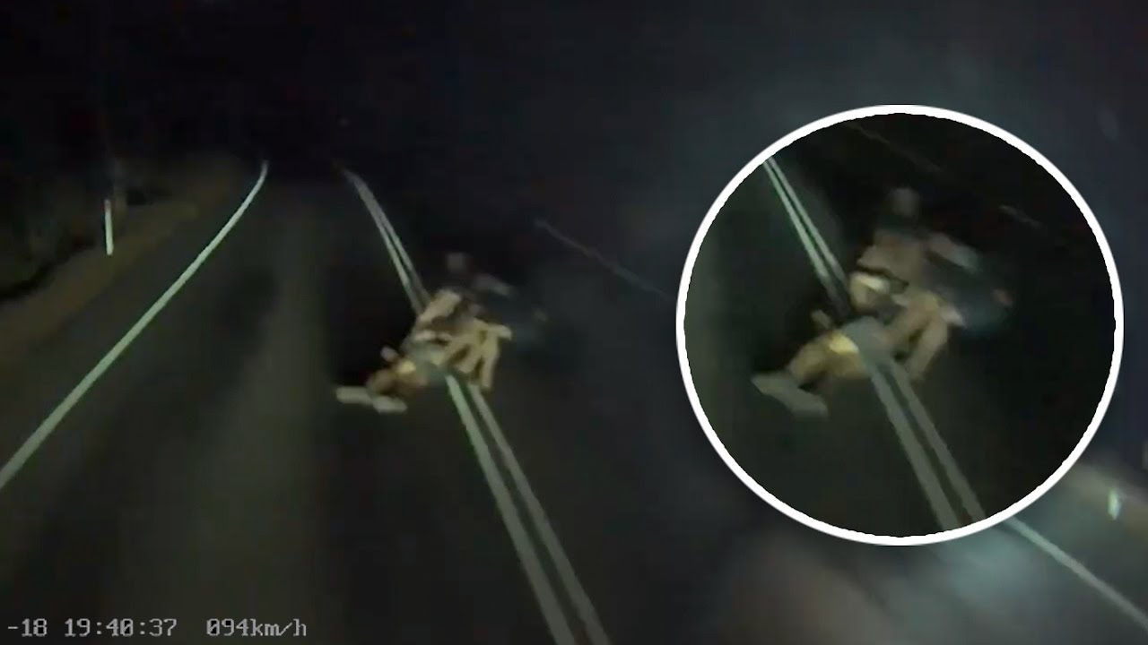Unnerving Encounters on Roads at Night