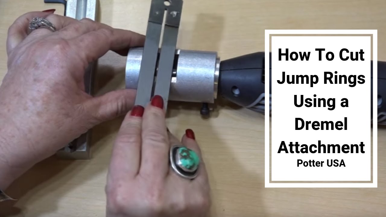 How To Cut Jump Rings Using a Dremel Attachment