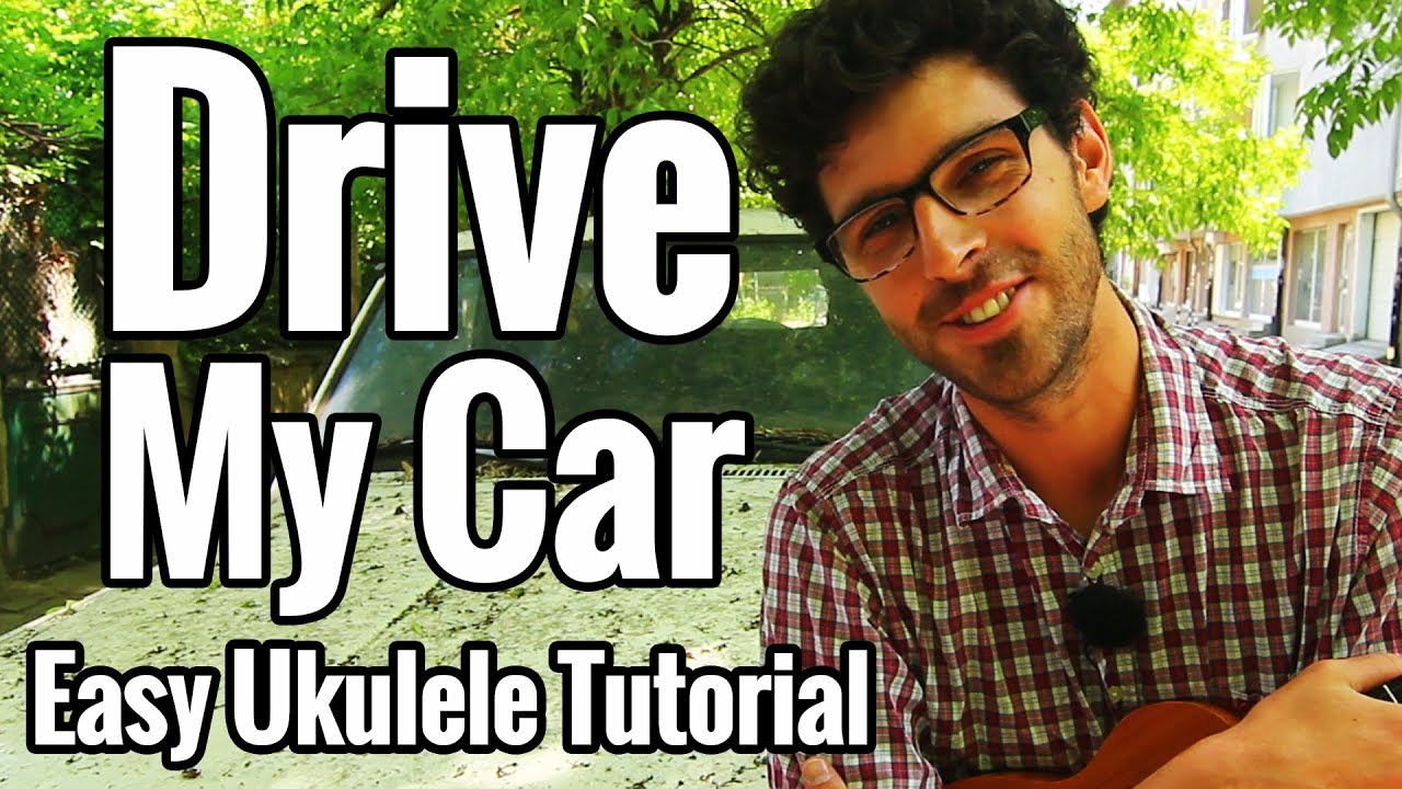 The Beatles - Drive My Car - Ukulele Tutorial With Chords, Picks & Play Along