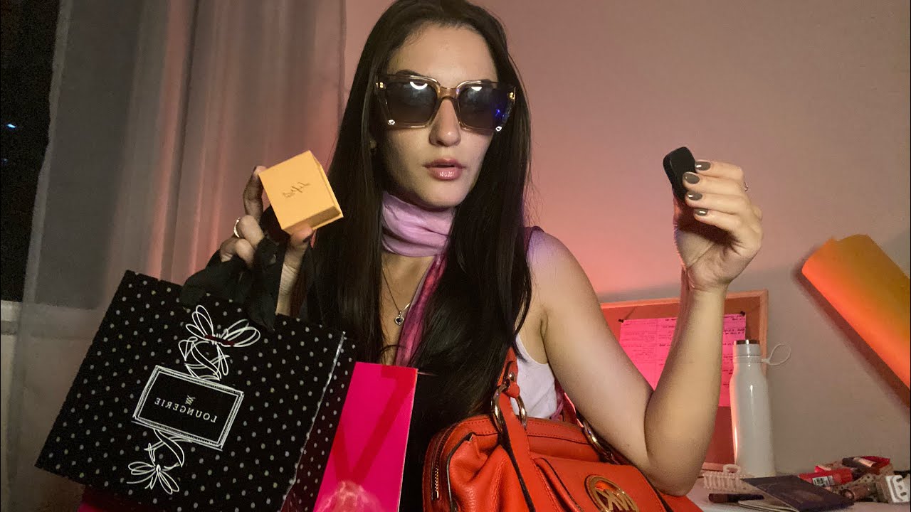 SUA TIA RICA PERUA TE MIMANDO COM PRESENTES CAROS ✨ASMR✨