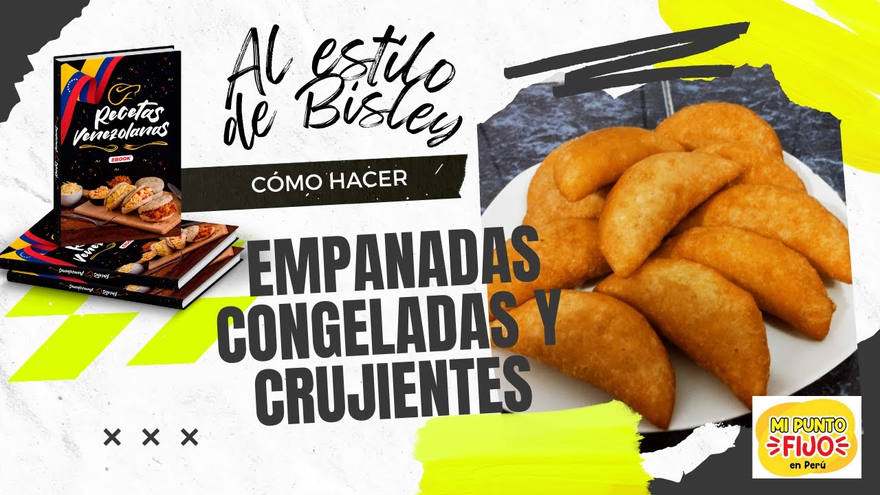 EMPANADAS VENEZOLANAS CONGELADAS: Crujientes y Fáciles de Vender 🇻🇪💰