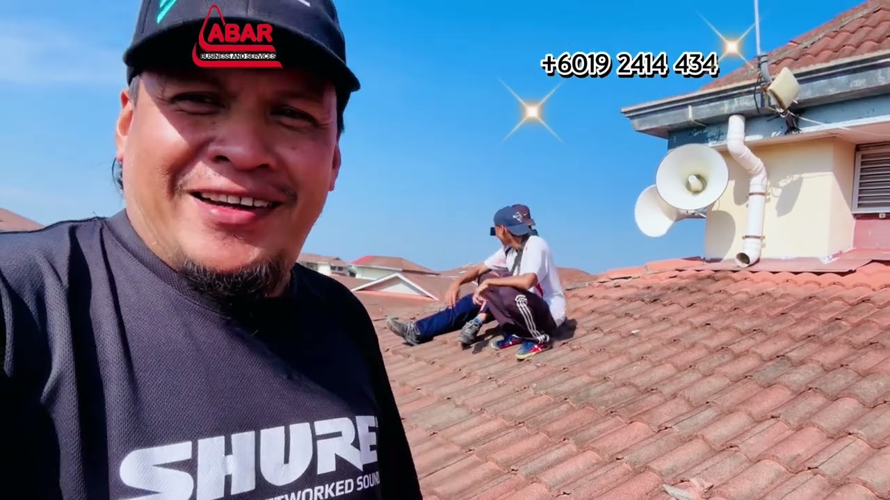 Mesti guna speaker yang ini untuk cover Masjid yang besar. Baru PADU sound system Masjid. Terbaiklah