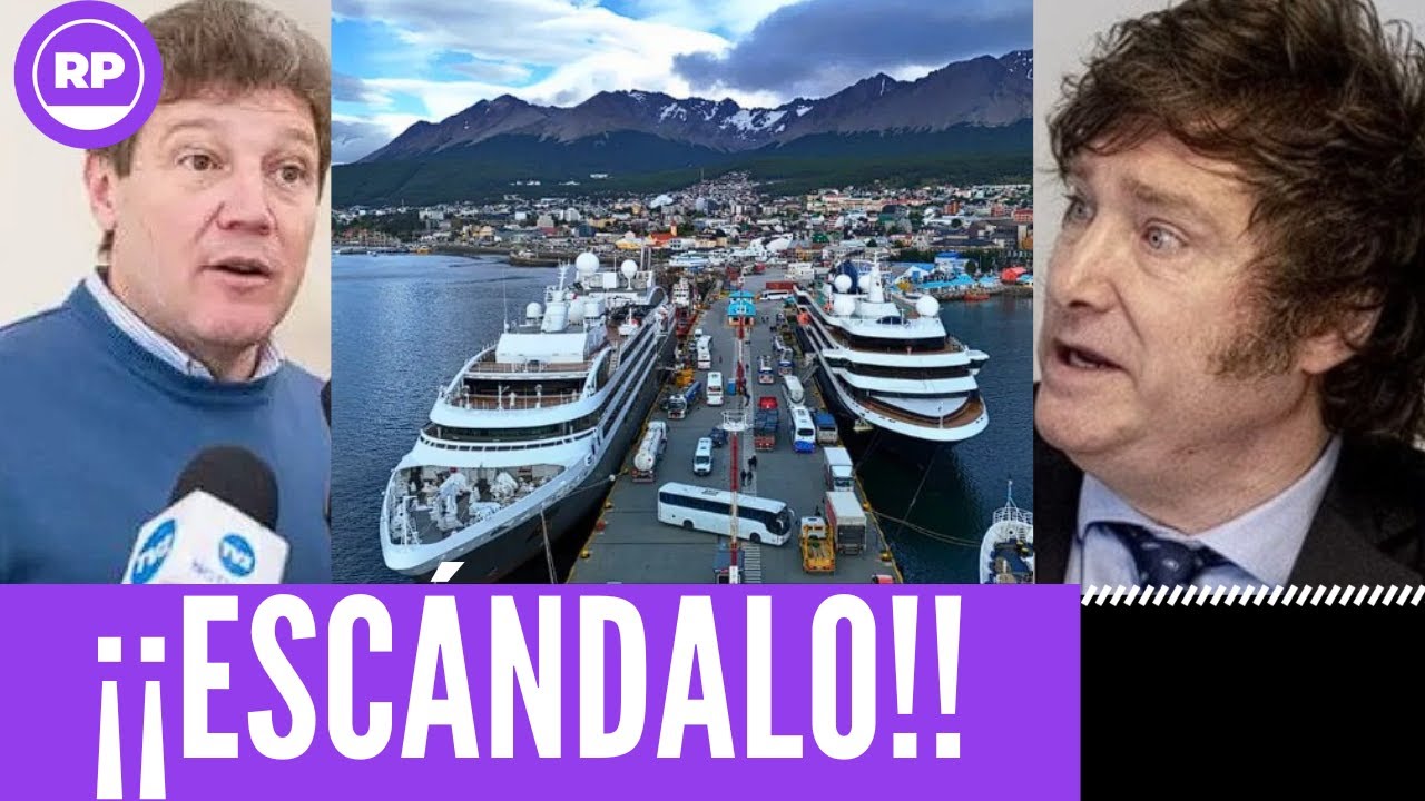 GOBERNADOR DE TIERRA DEL FUEGO ARRINCONÓ A MILEI : ¡SE ESTÁN LLEVANDO LA PLATA!