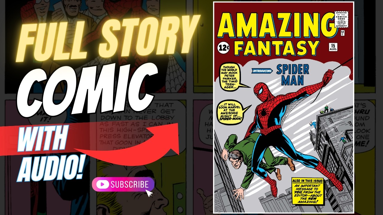 Amazing Fantasy #15: The Birth of Spider-Man | Full Comic With Audio