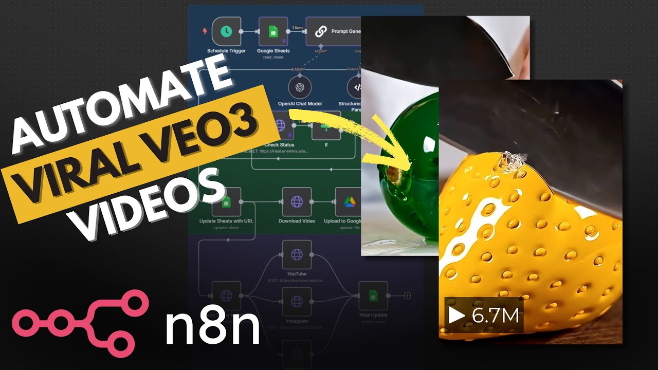 I Built a Viral AI Video Factory (n8n + Kie.AI + Blotato)