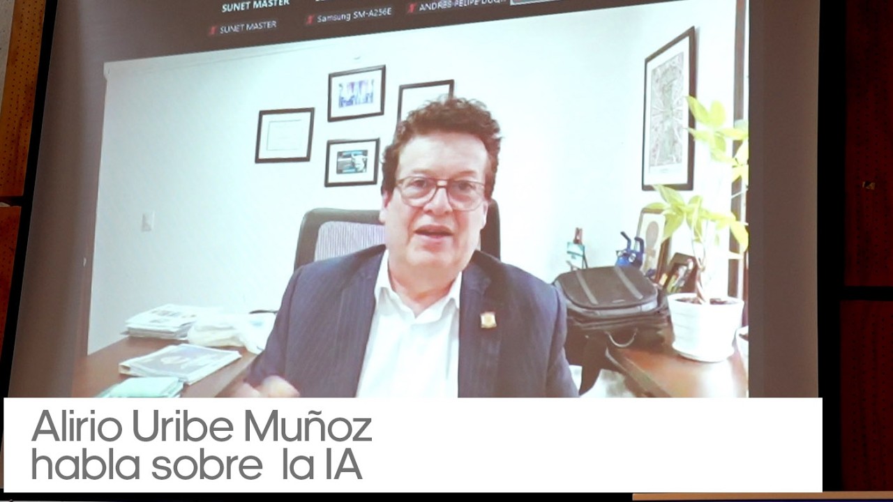 Alirio Uribe Muñoz habla sobre la IA