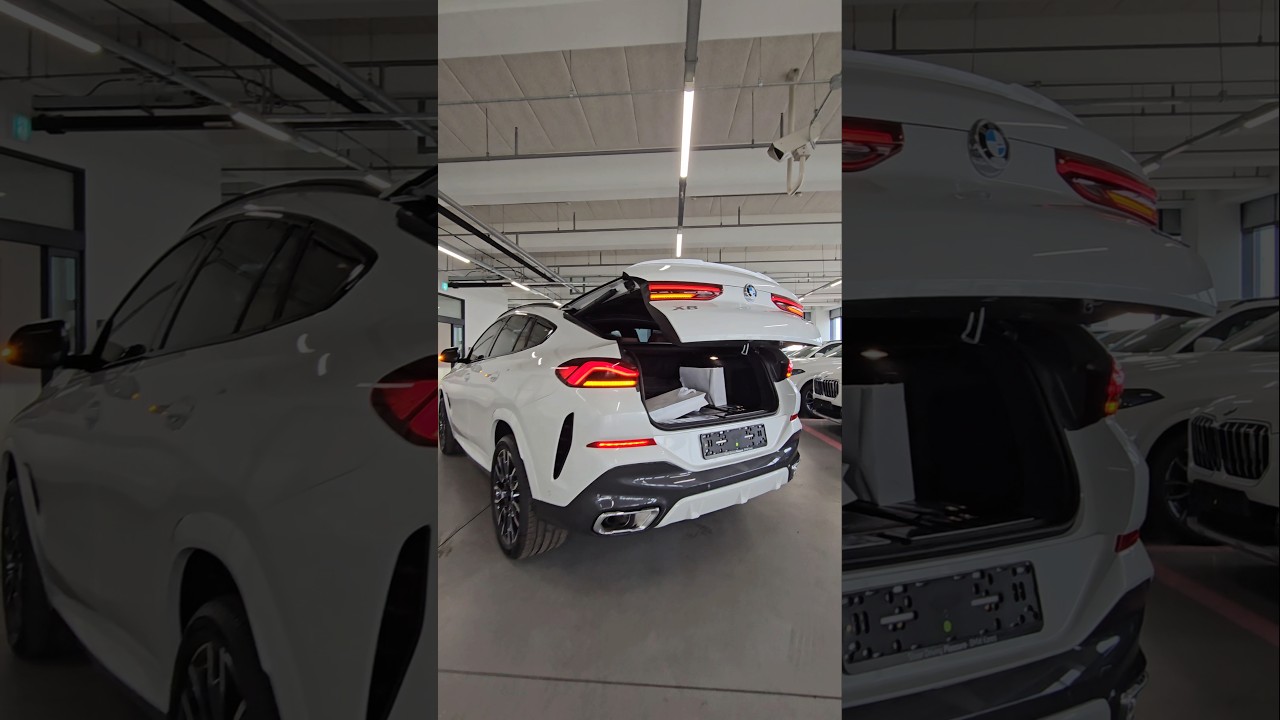 출고준비완료! X6 40i MSP 인기가 제일 많은 준대형 쿠페형 SUV 트렁크 둘러봅니다! #bmw #bmwx6 #shorts #장기렌트 #리스