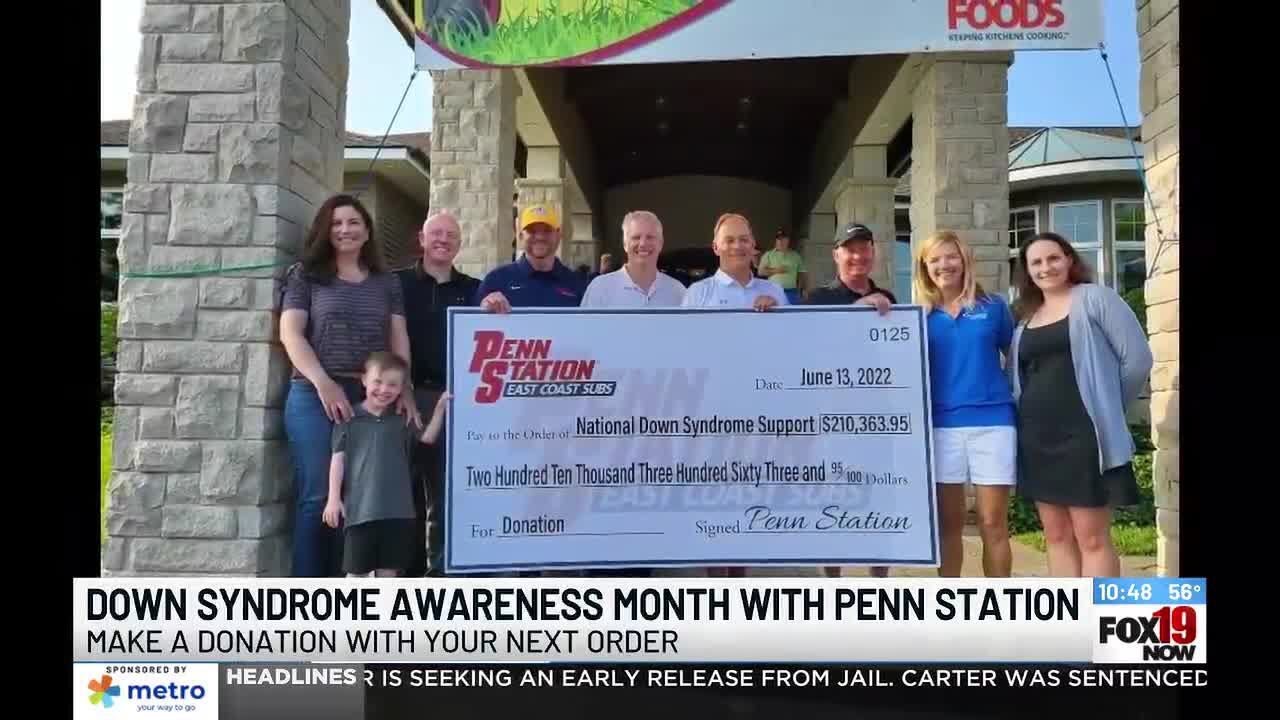 Down Syndrome Awareness Month with Penn Station