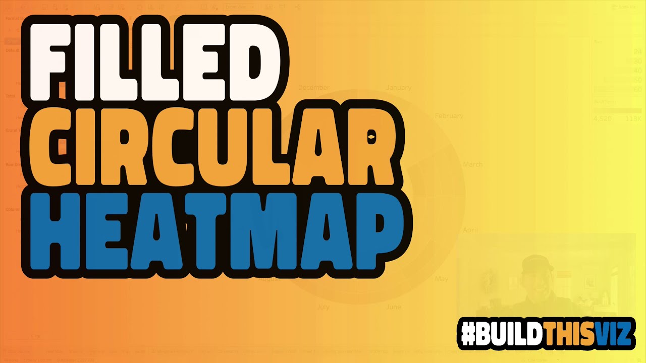 Filled Circular Heatmap