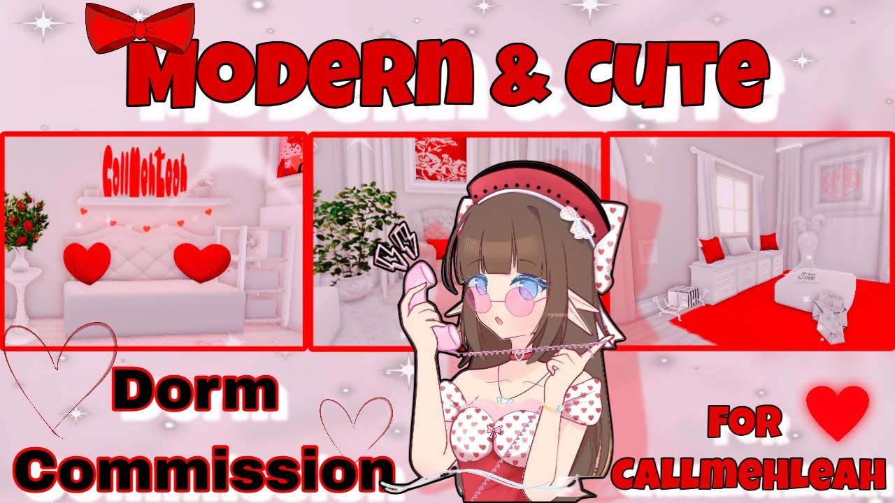 ❤️Modern/Cute  DORM COMMISSION! For CALLMEHLEAH🧸❤️︳Royale High