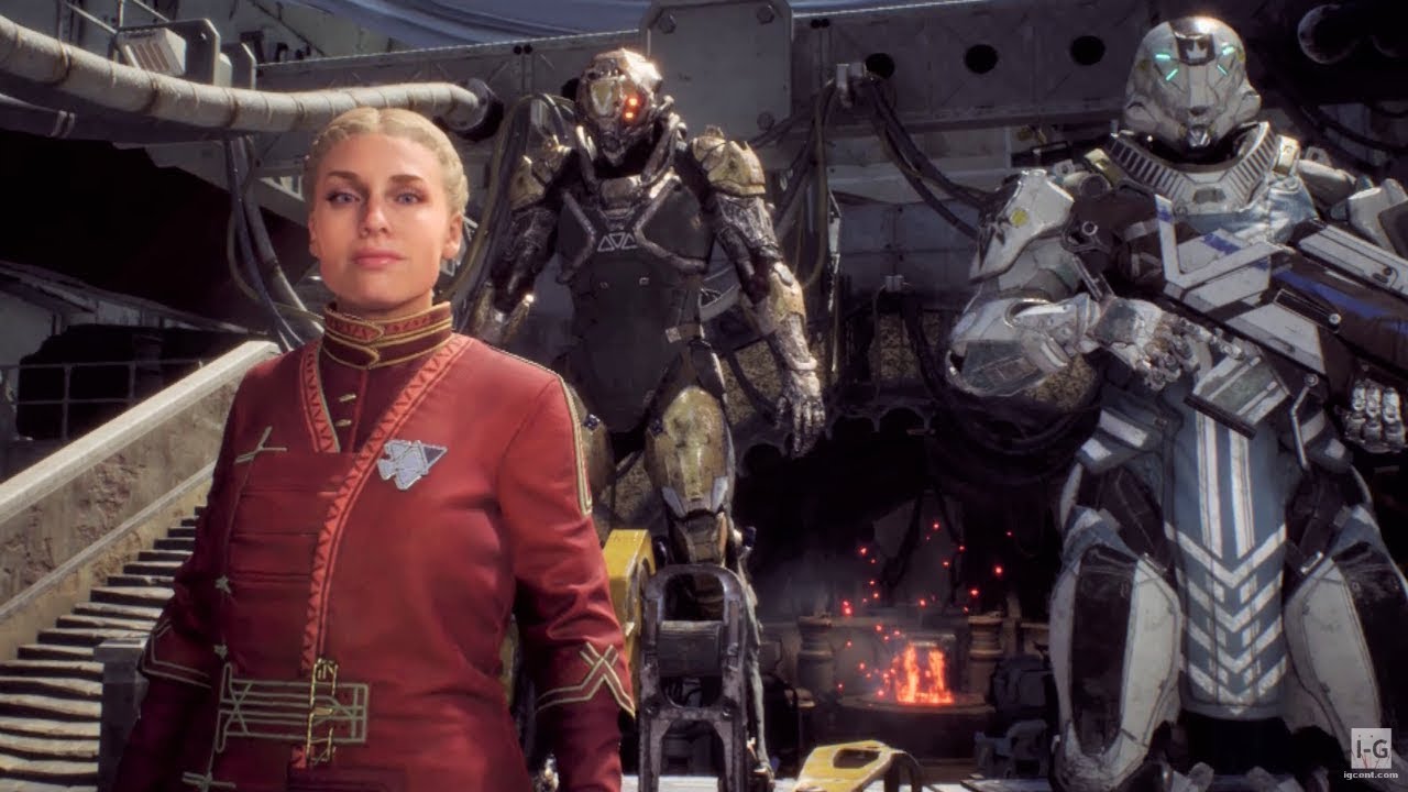 Character Customization - Welcome to Fort Tarsis - Anthem