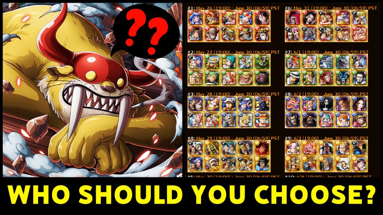 WHO TO PICK? 10TH ANNIVERSARY FREE LEGEND PICK ANALYSIS! [One Piece Treasure Cruise]