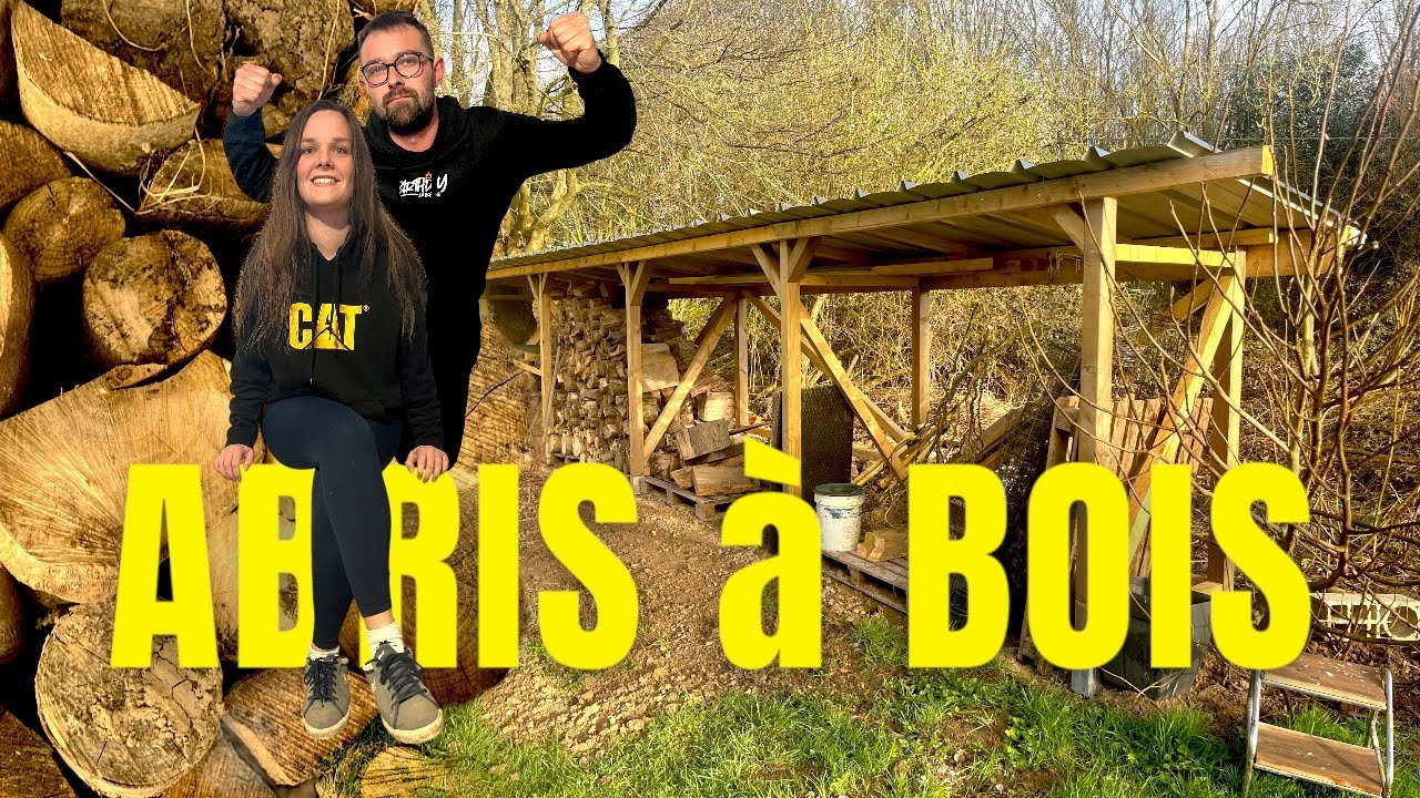 ABRI À BOIS + de 30 stères de stockage