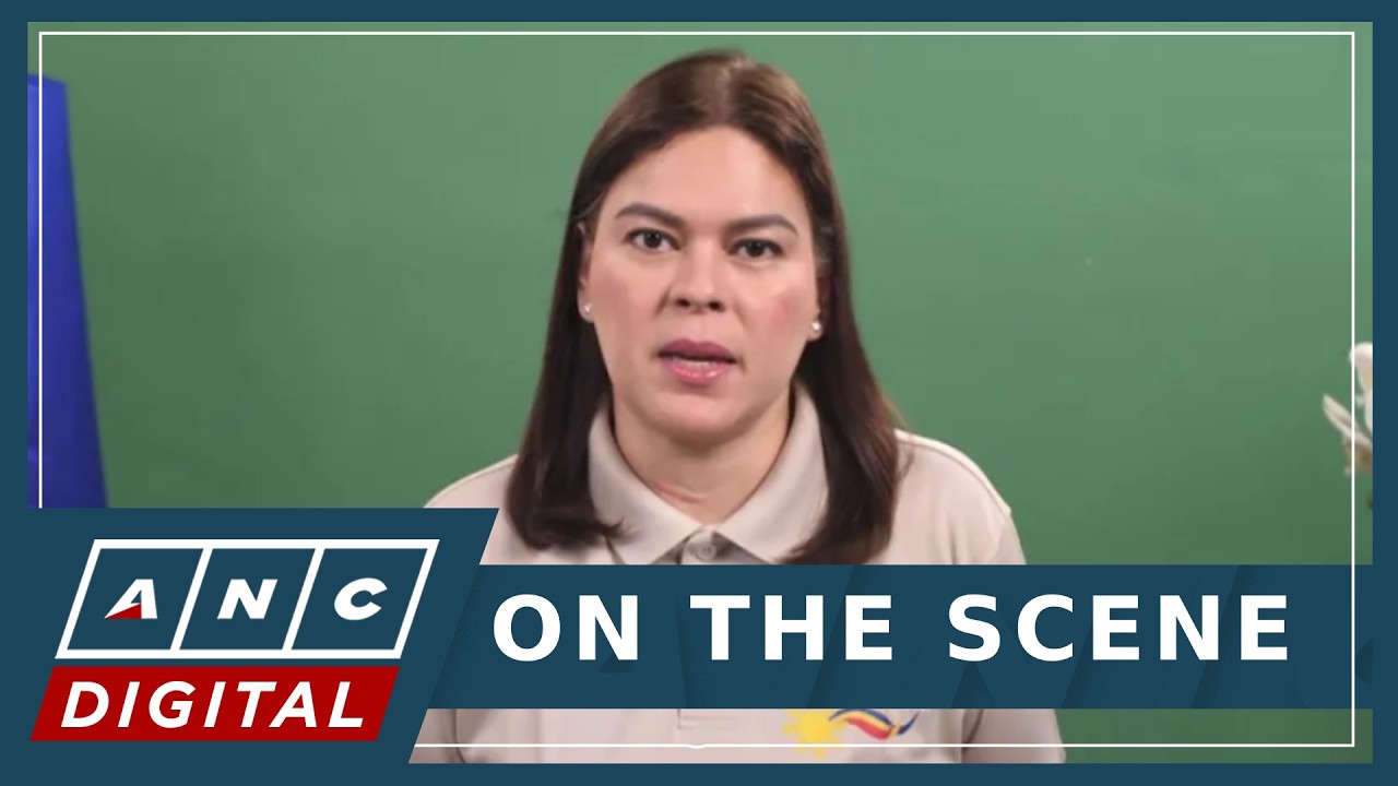 WATCH: VP Sara Duterte reacts to Senate developments | ANC